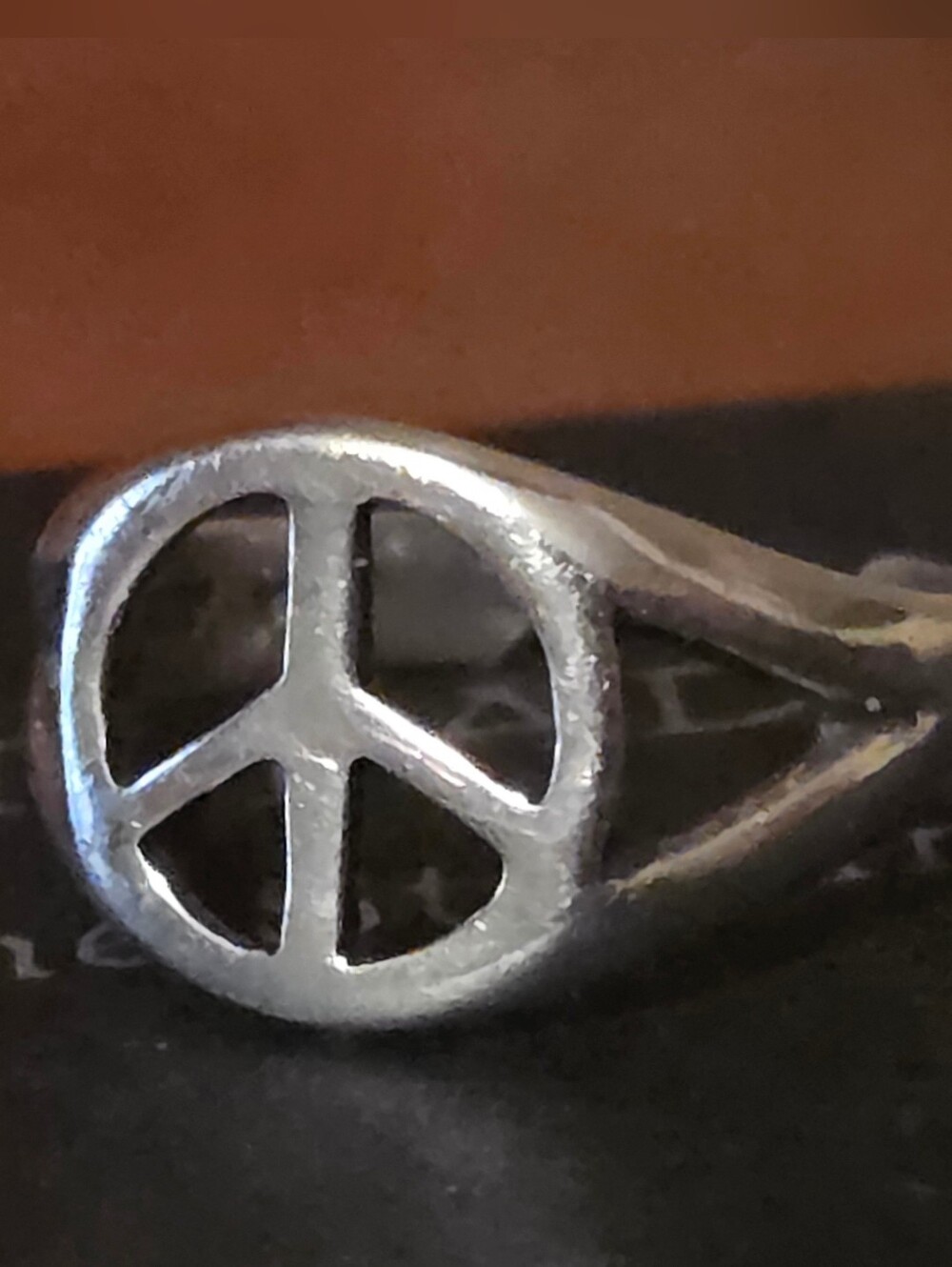 Silpada Sterling Silver PEACE Toe Ring